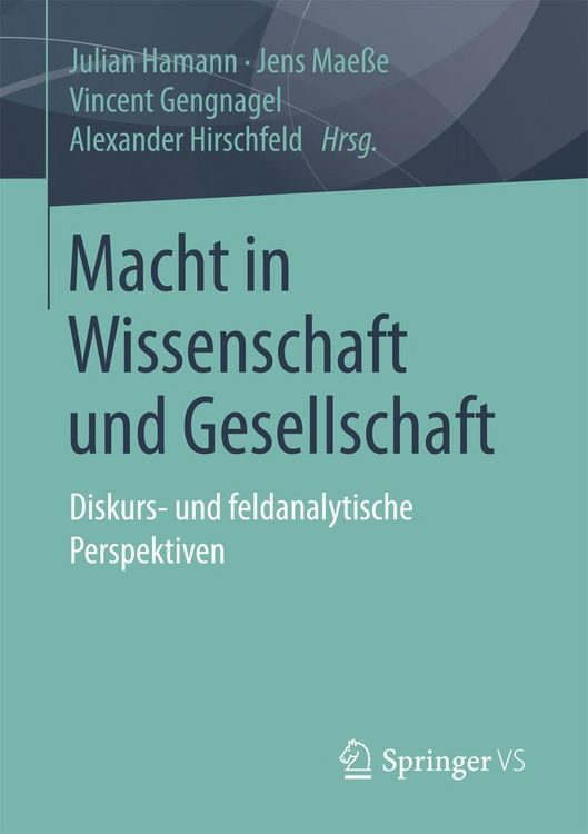 Produktbild: Macht in Wissenschaft und Gesellschaft