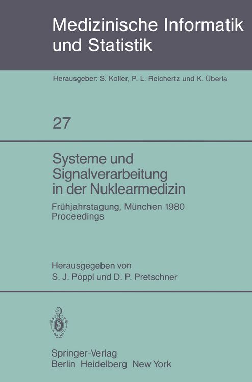 Produktbild: Systeme und Signalverarbeitung in der Nuklearmedizin
