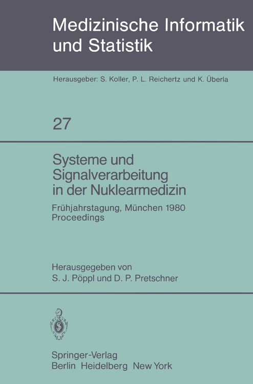 Produktbild: Systeme und Signalverarbeitung in der Nuklearmedizin