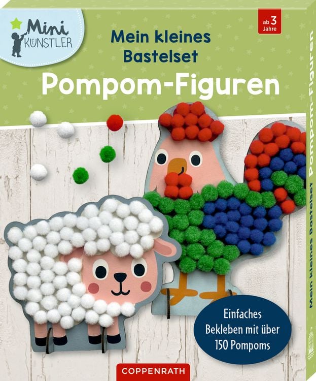Produktbild: Mein kleines Bastelset: Pompom-Figuren