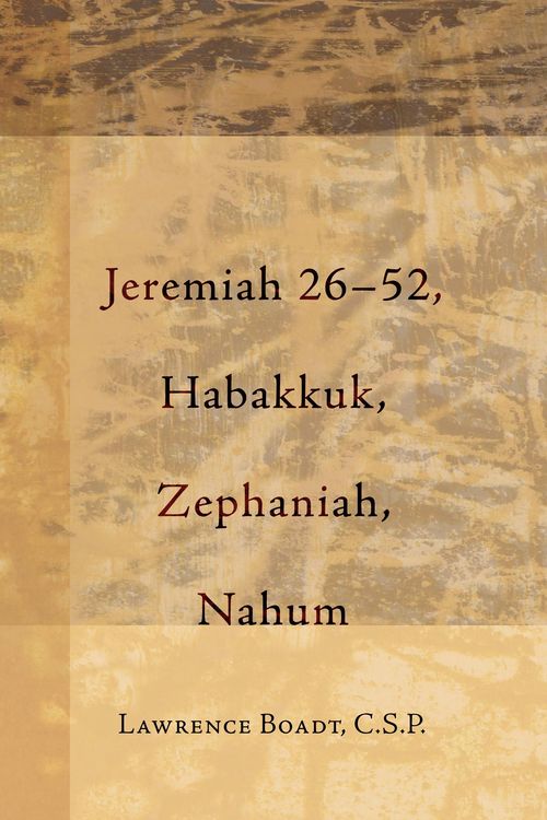 Produktbild: Jeremiah 26-52, Habakkuk, Zephaniah, Nahum