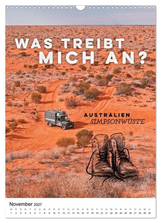 Produktbild: INTO THE FAR und die gro&szlig;en Fragen des Reisens - A True Overland Story (Wandkalender 2027 DIN A3 hoch), CALVENDO Monatskalender