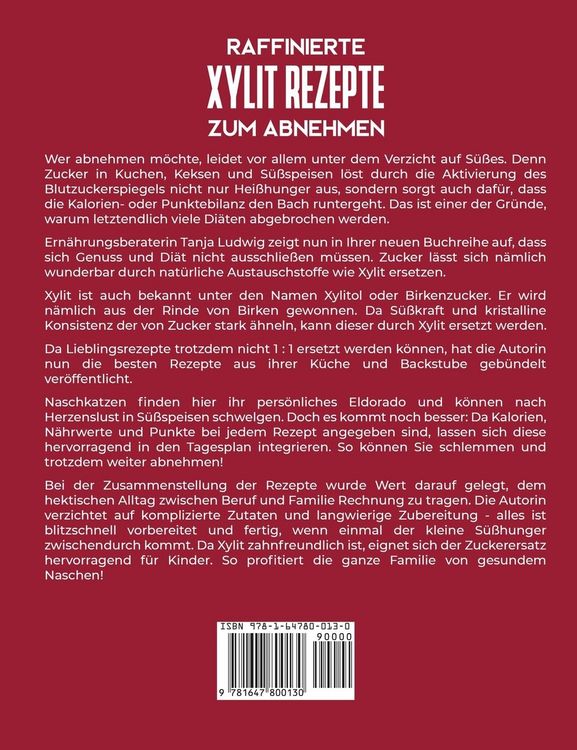 Produktbild: Raffinierte Xylit Rezepte zum Abnehmen