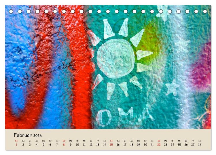 Produktbild: PRAG&hellip; wo der Frieden seine Mauer hat (Tischkalender 2026 DIN A5 quer), CALVENDO Monatskalender
