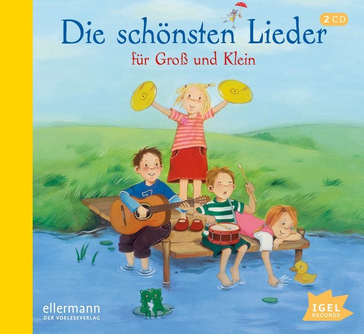 Produktbild: Die sch&ouml;nsten Lieder f&uuml;r Gro&szlig; und Klein