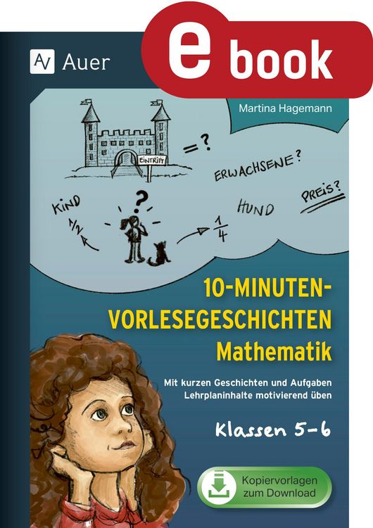 Produktbild: 10-Minuten-Vorlesegeschichten Mathematik 5-6