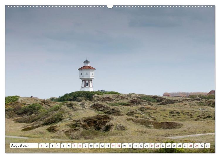 Produktbild: Langeoog - Momente einer Reise (Wandkalender 2027 DIN A2 quer), CALVENDO Monatskalender