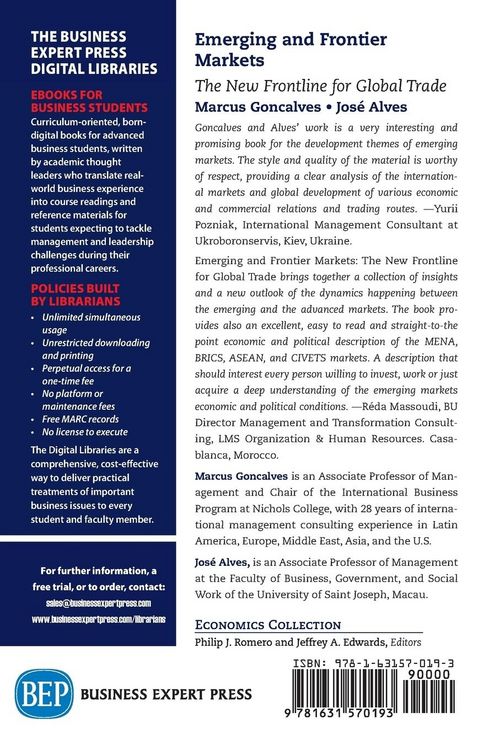 Produktbild: Emerging and Frontier Markets
