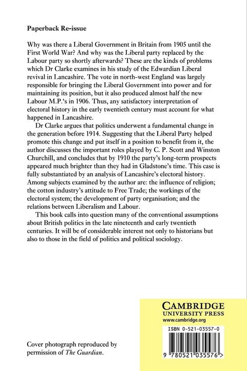 Produktbild: Lancashire and the New Liberalism