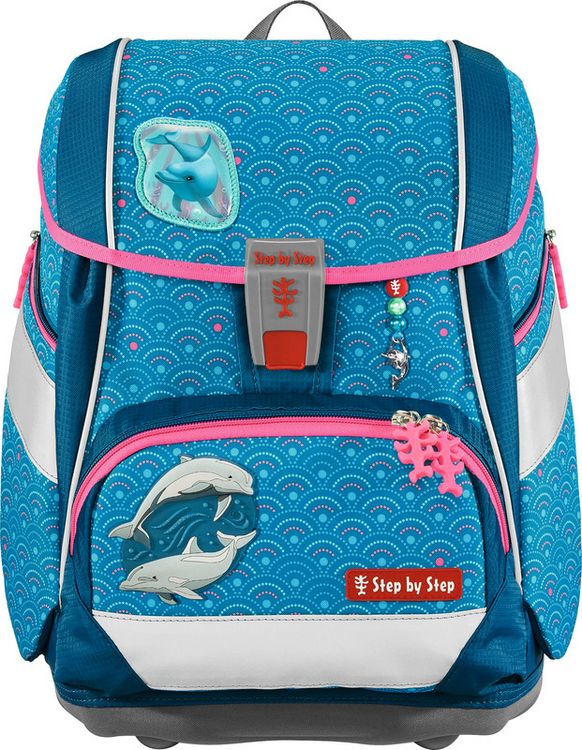 Produktbild: 2IN1 PLUS Schulranzen-Set Dolphin Pippa, 6-teilig