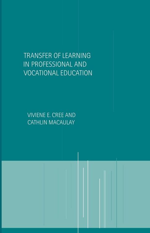 Produktbild: Transfer of Learning in Professional and Vocational Education
