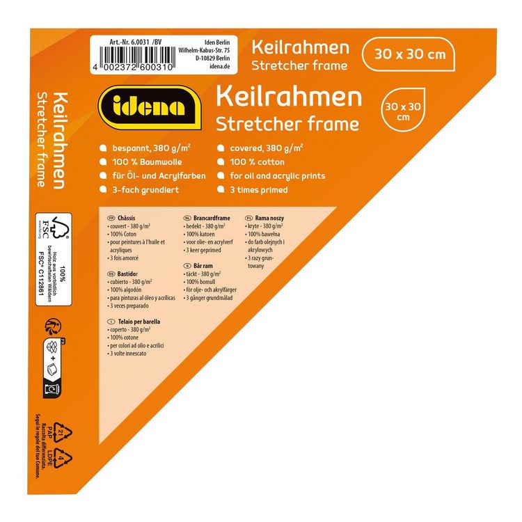 Produktbild: Idena Keilrahmen 30x30cm