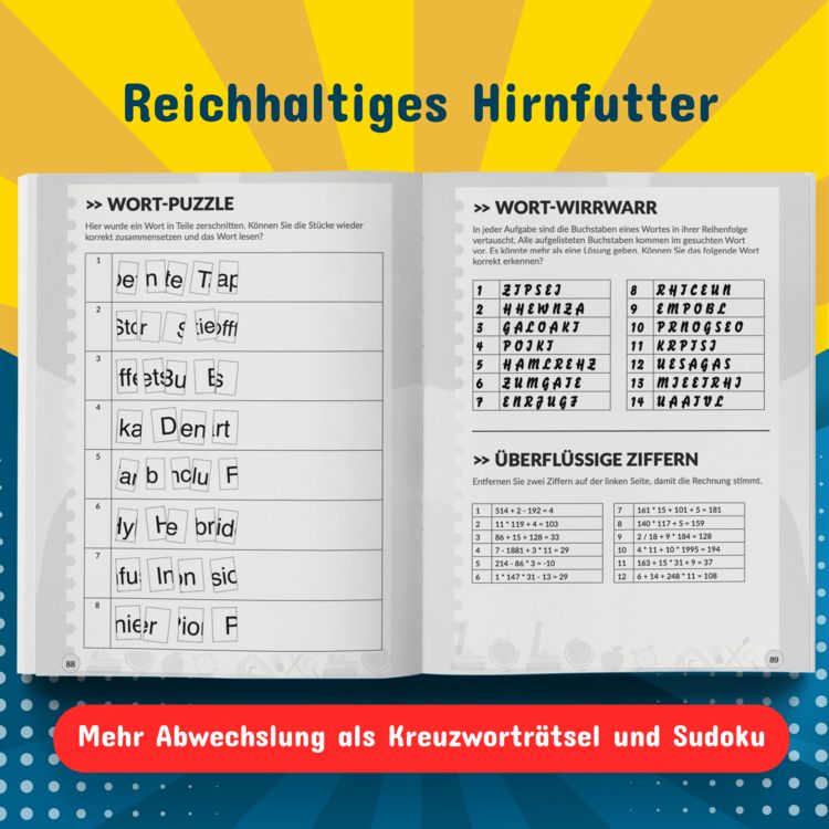 Produktbild: Ged&auml;chtnistraining f&uuml;r Senioren