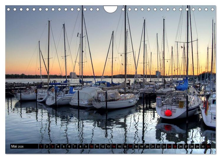 Produktbild: Timmendorfer Strand (Wandkalender 2026 DIN A4 quer), CALVENDO Monatskalender