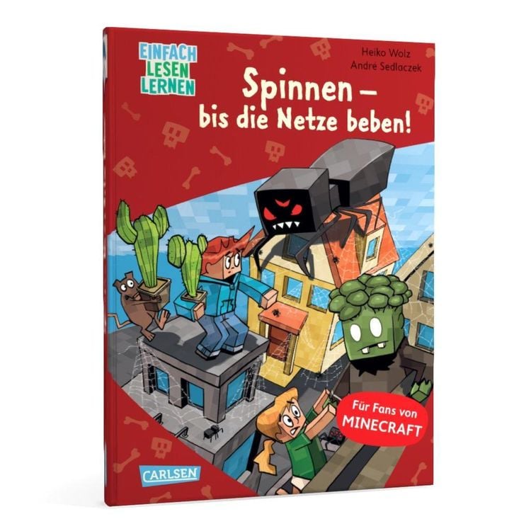 Produktbild: Minecraft 8: Spinnen &ndash; bis die Netze beben!
