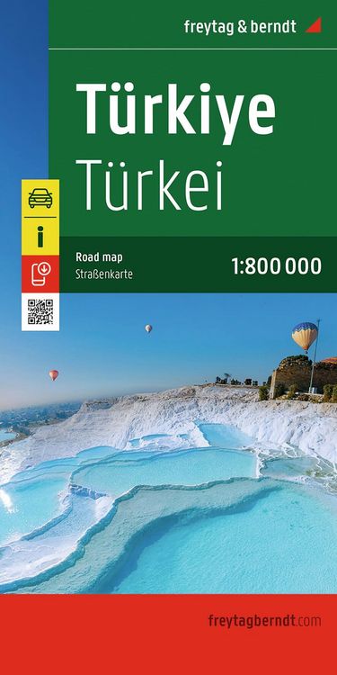 Produktbild: Freytag & berndt Stra&szlig;enkarte T&uuml;rkei 1:800.000