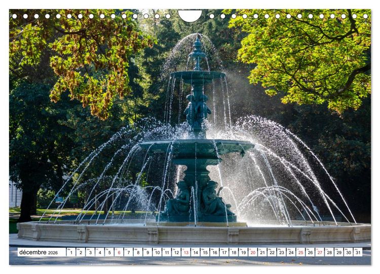Produktbild: Entre France et Suisse, le lac L&eacute;man (Calendrier mural 2026 DIN A4 vertical), CALVENDO calendrier mensuel