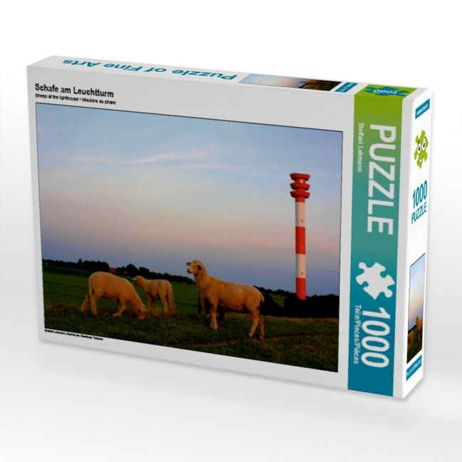 Produktbild: Schafe am Leuchtturm (Puzzle)