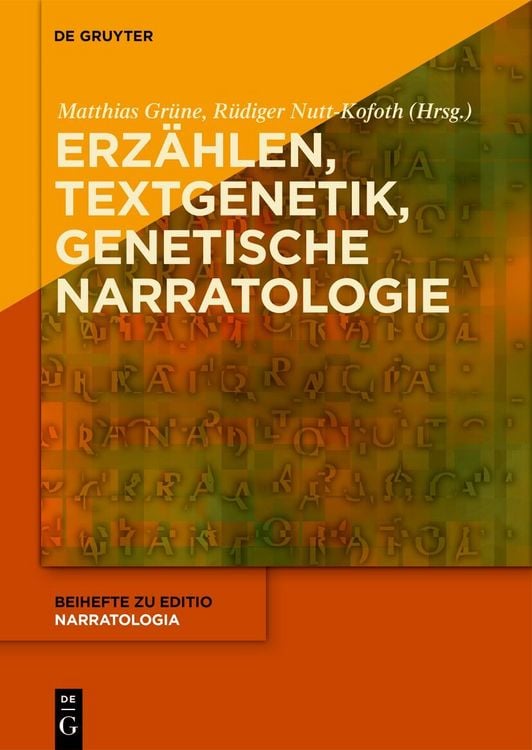 Produktbild: Erz&auml;hlen &ndash; Textgenetik &ndash; Genetische Narratologie