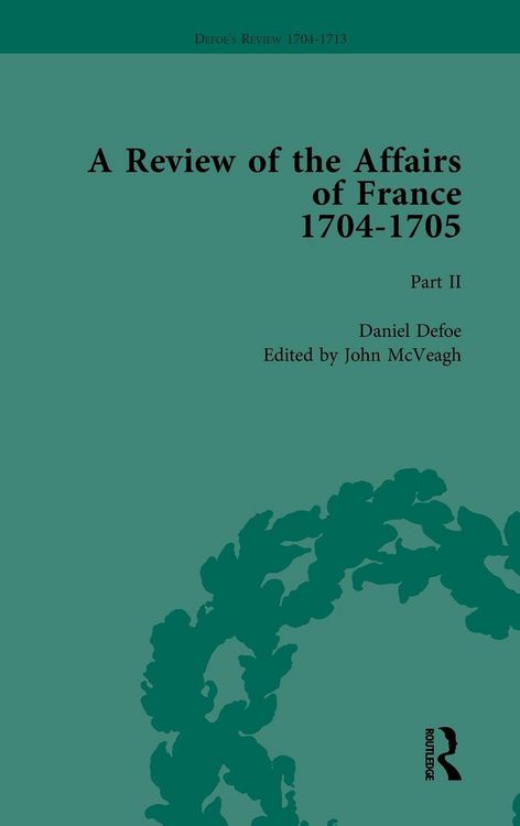 Produktbild: Defoe's Review 1704-13, Volume 1 (1704-5), Part II