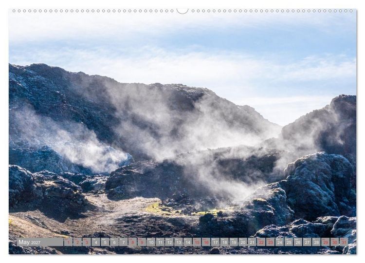 Produktbild: ICELAND pristine landscapes (Wall Calendar 2027 DIN A2 landscape), CALVENDO 12 Month Wall Calendar