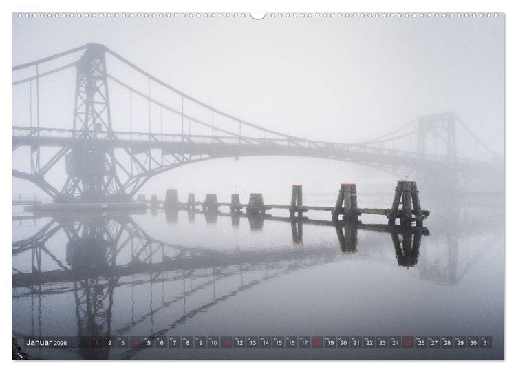 Produktbild: Wilhelmshaven - Impressionen aus der Hafenstadt (Wandkalender 2026 DIN A2 quer), CALVENDO Monatskalender