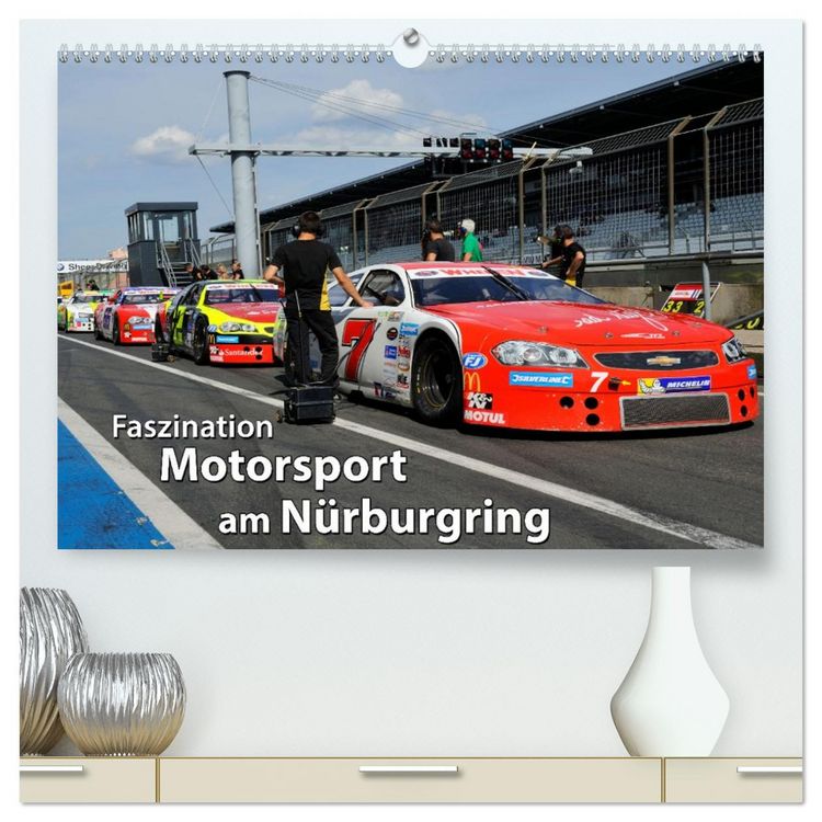 Produktbild: Faszination Motorsport am N&uuml;rburgring (hochwertiger Premium Wandkalender 2026 DIN A2 quer), Kunstdruck in Hochglanz