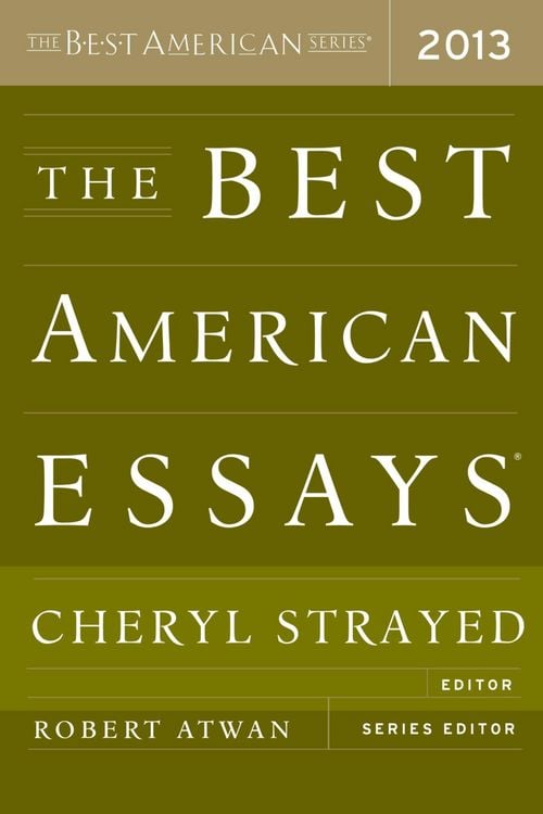 Produktbild: The Best American Essays (2013)