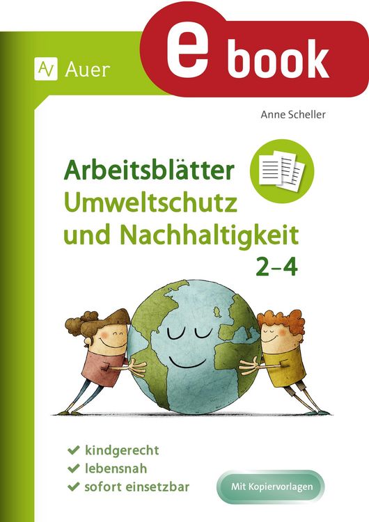 Produktbild: Arbeitsbl&auml;tter Umweltschutz und Nachhaltigkeit 2-4
