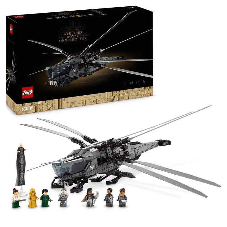 Produktbild: LEGO Icons 10327 Dune Atreides Royal Ornithopter Set, Modell-Flugzeug