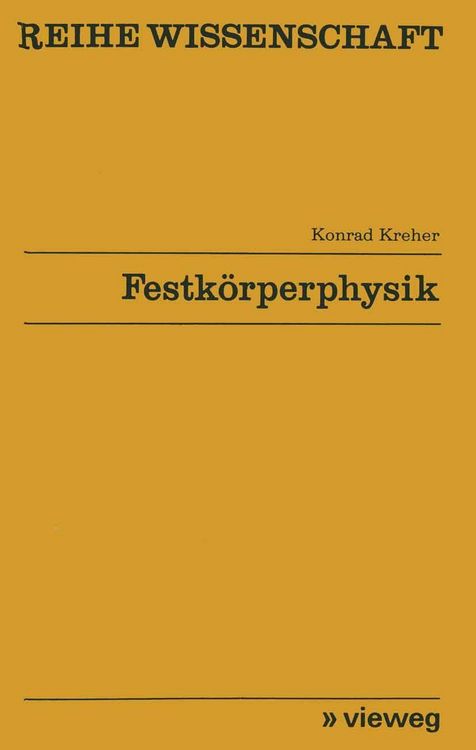 Produktbild: Festk&ouml;rperphysik