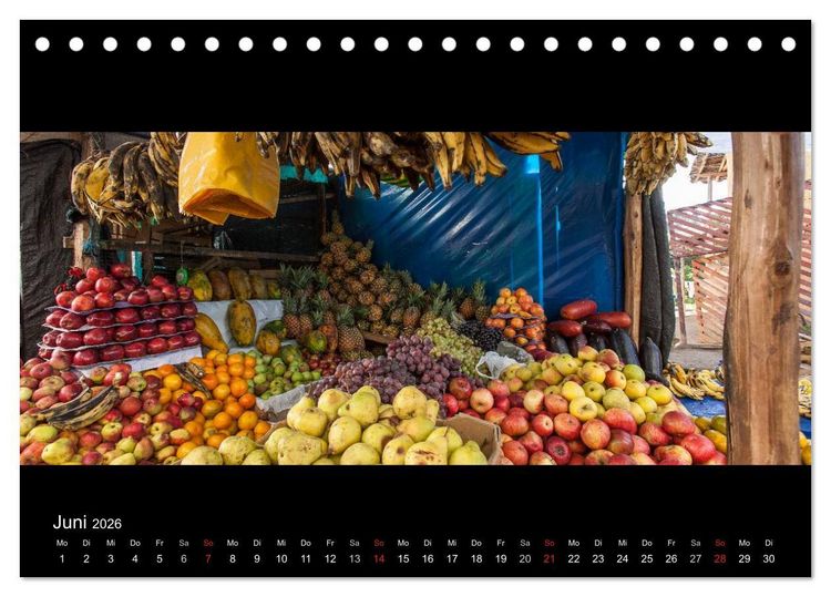 Produktbild: Peru & Bolivien - Land der Inka (Tischkalender 2026 DIN A5 quer), CALVENDO Monatskalender