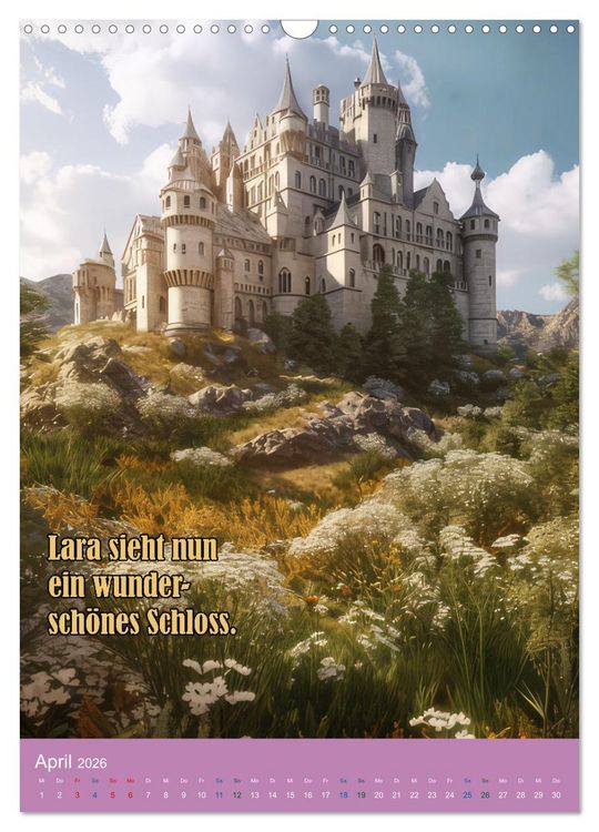 Produktbild: Laras Traum (Wandkalender 2026 DIN A3 hoch), CALVENDO Monatskalender
