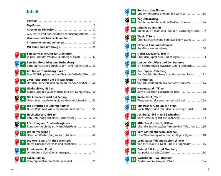 Produktbild: ROTHER Wanderbuch Wandern mit Hund Bayerische Alpen