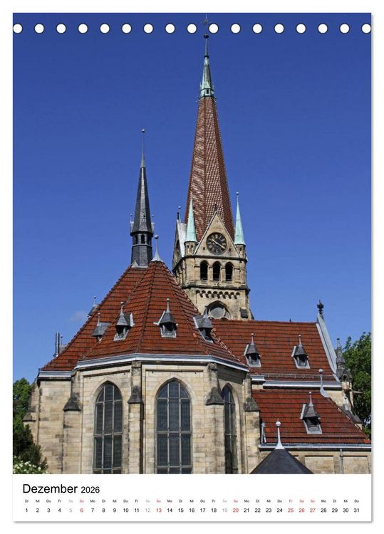 Produktbild: Wundersch&ouml;nes Bad Harzburg (Tischkalender 2026 DIN A5 hoch), CALVENDO Monatskalender