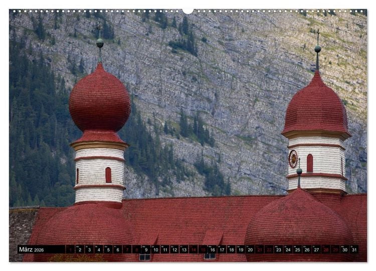 Produktbild: Alpengl&uuml;ck - Nationalpark Berchtesgaden (hochwertiger Premium Wandkalender 2026 DIN A2 quer), Kunstdruck in Hochglanz