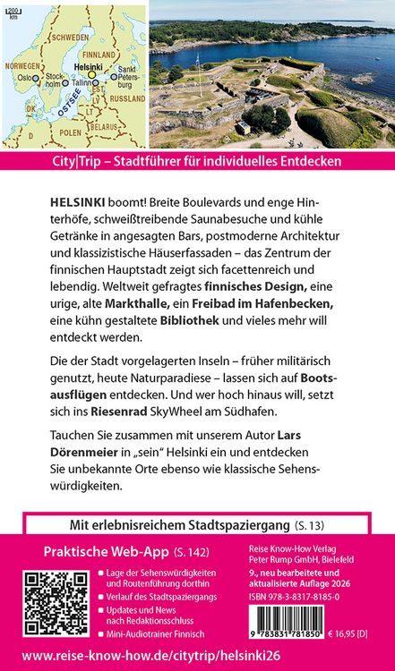Produktbild: Reise Know-How CityTrip Helsinki