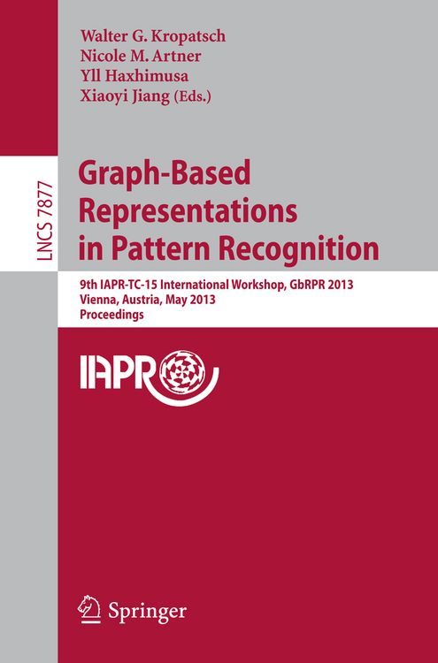 Produktbild: Graph-Based Representations in Pattern Recognition