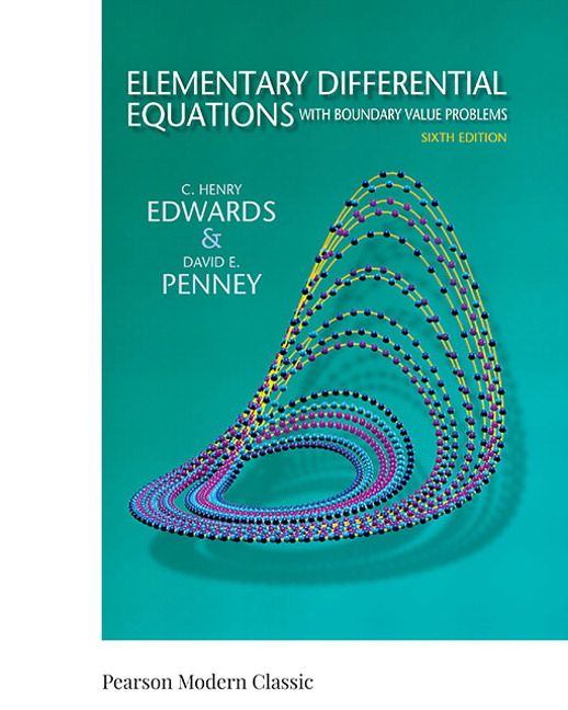 Produktbild: Elementary Differential Equations with Boundary Value Problems (Classic Version)
