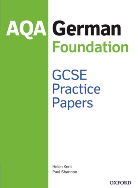 Produktbild: Kent, H: AQA GCSE German Foundation Practice Papers (2016 sp