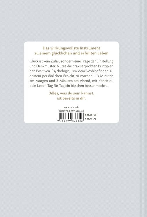 Produktbild: Das 6-Minuten-Tagebuch (opalblau)