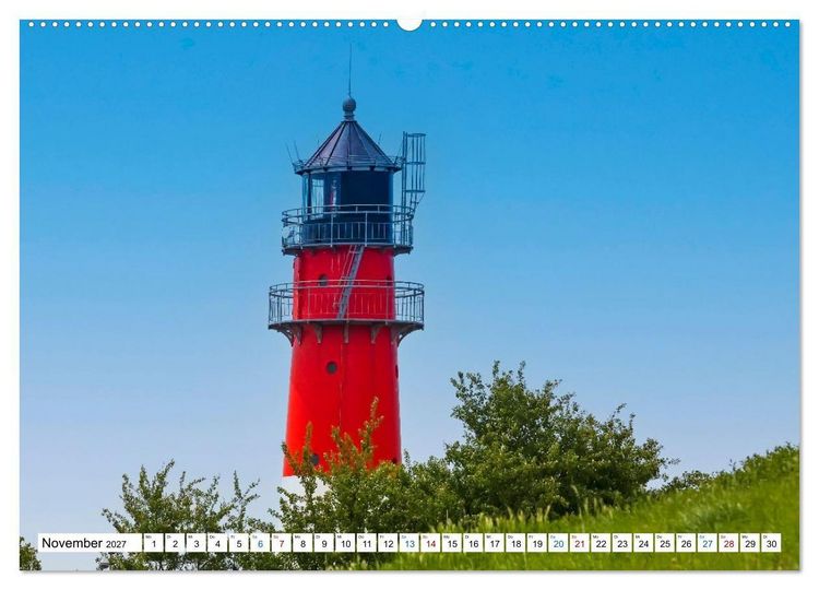 Produktbild: Die deutsche Nordseek&uuml;ste (hochwertiger Premium Wandkalender 2027 DIN A2 quer), Kunstdruck in Hochglanz