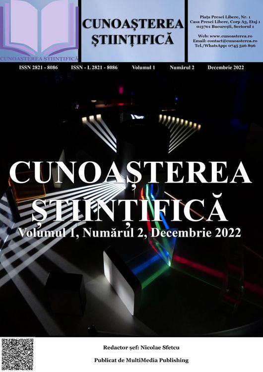 Produktbild: Cunoa&iquest;terea &iquest;tiin&iquest;ifica, Volumul 1, Numarul 2, Decembrie 2022