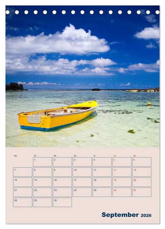Produktbild: Mahe - Inselparadies der Seychellen (Tischkalender 2026 DIN A5 hoch), CALVENDO Monatskalender