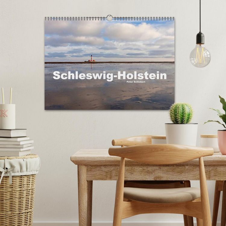 Produktbild: Schleswig-Holstein (Wandkalender 2026 DIN A3 quer), CALVENDO Monatskalender