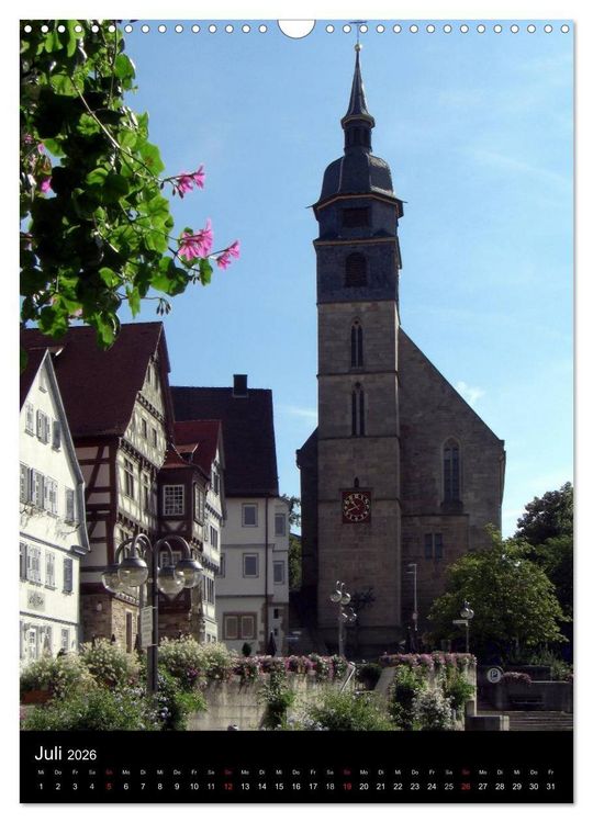 Produktbild: Unser sch&ouml;nes L&auml;ndle (Wandkalender 2026 DIN A3 hoch), CALVENDO Monatskalender
