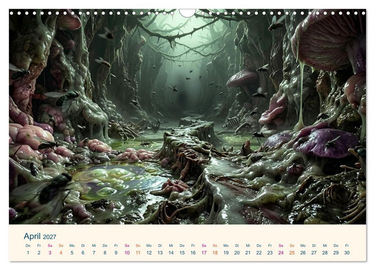 Produktbild: Geografie der Seele - Gef&uuml;hle als Landschaften (Wandkalender 2027 DIN A3 quer), CALVENDO Monatskalender
