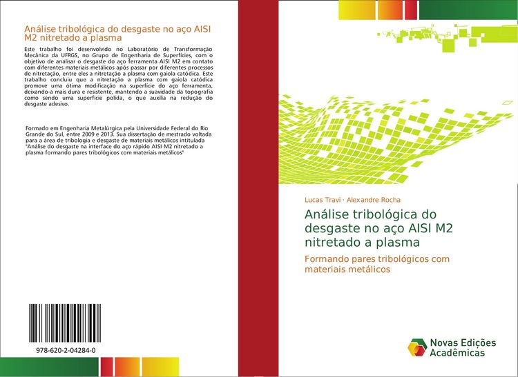 Produktbild: An&aacute;lise tribol&oacute;gica do desgaste no a&ccedil;o AISI M2 nitretado a plasma