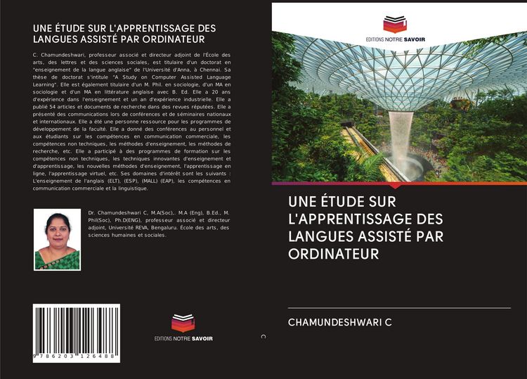 Produktbild: Une &Eacute;tude Sur L'apprentissage des Langues Assist&eacute; Par Ordinateur
