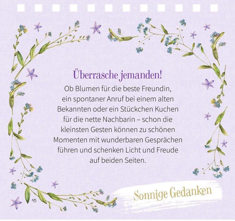 Produktbild: Sonne f&uuml;r jeden Tag